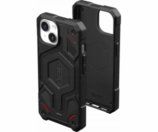 UAG  Monarch Pro Case s MagSafe pro iPhone 15 - černý kevlar