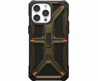 Pouzdro UAG  Monarch pro iPhone 15 Pro Max - zelený kevlar