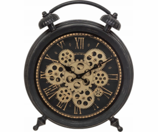 Atmosphera Clock na komodě, viditelný mechanismus, vintag...