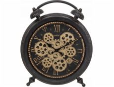 Atmosphera Clock na komodě, viditelný mechanismus, vintage, 35,6 cm