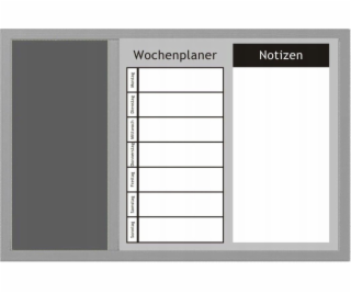 Zeller nástěnka WOCHENPLANER, 3v1, 60x40 cm, ZELLER