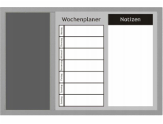 Zeller nástěnka WOCHENPLANER, 3v1, 60x40 cm, ZELLER