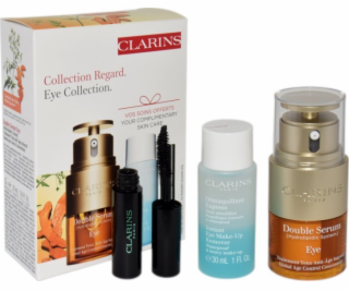 Clarins  SET (DVOJITÉ OČNÍ SÉRUM 20ML + RYCHLÝ ODSTRAŇOVA...