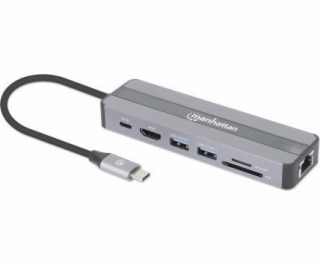 Manhattan USB-C Station/Replicator (153928)