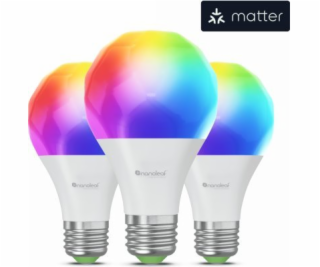 Nanoleaf  Essentials Smart Bulbs - sada 3 žárovek Žárovky...