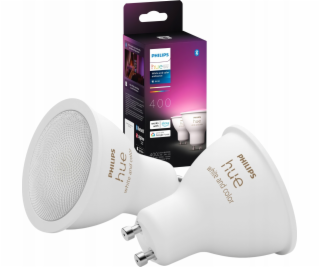 Signify Philips Hue White & Col. Amb. GU10 Doppelpack 2x3...