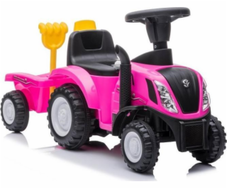 Lean Sport Ride-on traktor 658T růžový