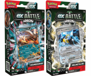 Pokemon  TCG: Ex Battle Deck - Melmetal ex a Houndoom ex ...