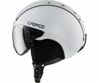 Lyžařská přilba Casco CASCO SP-2 Visor Carbonic white S