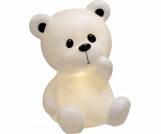 Noční lampa Atmosphera BEAR, bílá, 30 cm