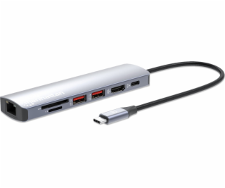 Manhattan USB-C Station/Replicator (153966)