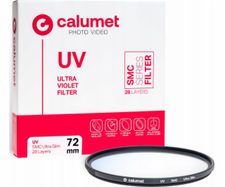 Calumet filtr Calumet UV filtr SMC 72 mm Ultra Slim 28 vr...