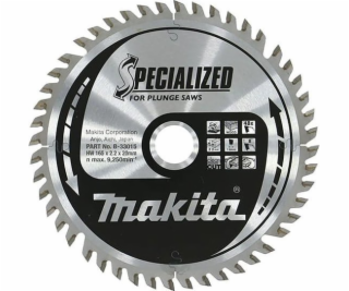 Makita Slinutá pila na dřevo SPECIALIZED 165*20MM 48Z (1 ks)