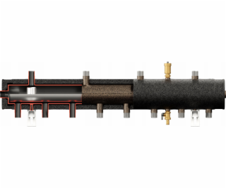 Elterm Hydraulická spojka-rozdělovač SKE 2DC+ 90