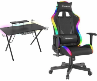 Genesis Holm 300 RGB stůl Black 120 cmx60 cm + Trit 600 R...