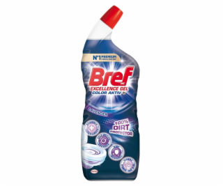 Čistič toalet BREF EXCELLENCE GEL+COLOR AKTIV, 700 ml