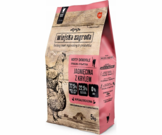 Rural Farm Lamb with Krill - dry cat food - 5 kg