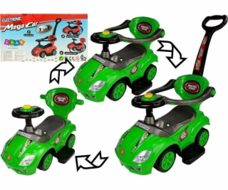 Lean Sport Ride-On s kočárkem Mega Car 3v1 Green