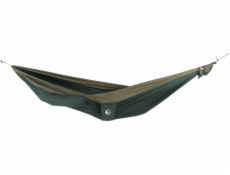 Ticket To The Moon Dvoumístná houpací síť Original Hammock Dark Green/Army Green 320x200cm (TMO0524)