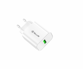 Tellur USB-A Wall Charger 18W with QC3.0 White