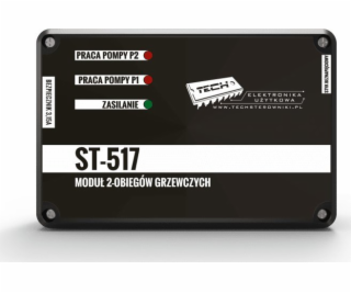 Tech Modul pro dva topné okruhy ST-517 černý