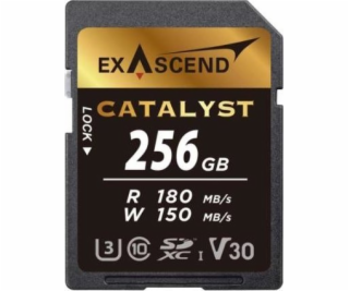 Karta ExAscend Catalyst SDXC 256GB Class 10 UHS-I/U3 V30 ...