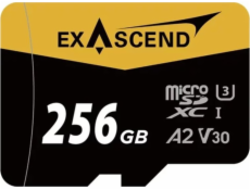 Karta ExAscend Catalyst MicroSDXC 256 GB UHS-I/U3 A2 V30 (EX256GUSDU1-AD)