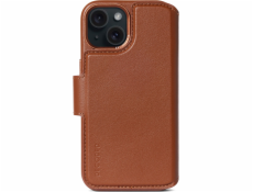 Decoded Leather Detachable Wallet, tan - iPhone 15