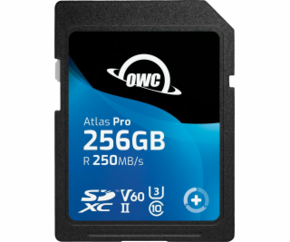 Karta OWC Atlas Pro SDXC 256 GB Class 10 UHS-II/U3 V60 (O...