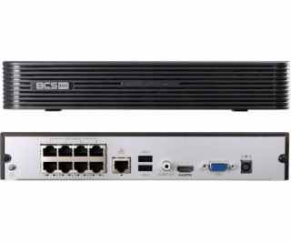 BCS rekordér IP RECORDER BCS-B-NVR0801-8P(2.0) 8 KANÁLŮ, ...