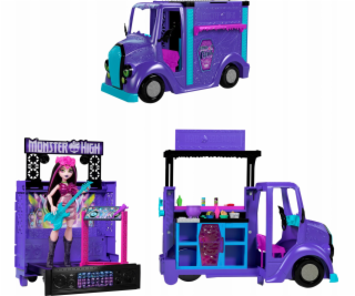 Mattel Monster High Concert Food Truck + sada panenek (HX...