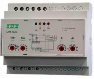 F&F Omezovač spotřeby OM-630 třífázový 5-50kW OM-630