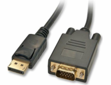 Lindy DisplayPort – kabel D-Sub (VGA) 1 m černý (41470)