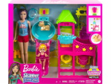 Panenka Barbie Mattel BRB WATER PARK SKIPPER FIRST JOB HKD80 WB3