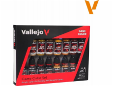 Vallejo : 72 189 – barva hry – kůže a kov (8x18 ml)