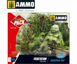 Vallejo Ammo: Super Pack - Sada řešení pro vegetaci