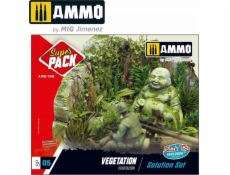 Vallejo Ammo: Super Pack - Sada řešení pro vegetaci