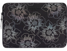 Kate Kate Spade New York Puffer Sleeve – obal na MacBook Pro 14 / Notebook 14 (Hollyhock Iridescent Black)