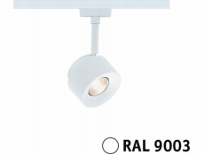 Paulmann Dráhový reflektor URail PANE LED DIM 7W 650lm 3000K 230V bílá RAL9003 / kov