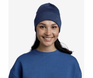 BUFF MERINO HEAVYWEIGHT BEANIE SOLID NIGHT BLUE čepice