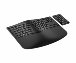 HP 960 Black Ergonomic Wireless Keyboard - bezdrátová erg...