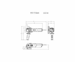 Metabo W 9-115 Quick  (600371000)