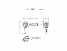 Metabo W 9-115 Quick  (600371000)