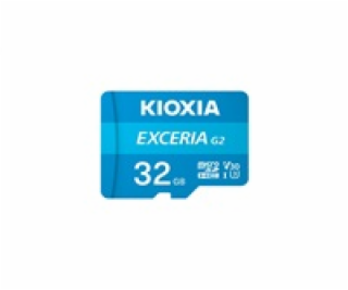 KIOXIA microSD Karta EXCERIA G2 32GB, UHS-I U3 V30, s Ada...