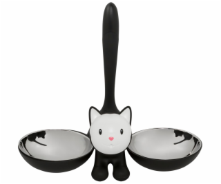 Alessi Cat Bowl Tigrito black AMMI09 B