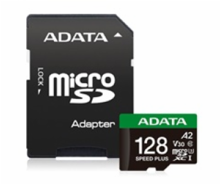 ADATA MicroSDXC karta 128GB Speed Plus, U3, C10, A2, V30 ...