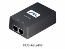 UBNT POE-48-24W [PoE adaptér 48V/0,5A (24W), vč. napájecího kabelu] -rozbaleno