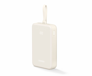 UGREEN 20000mAh Power Bank with Built-in Cable white