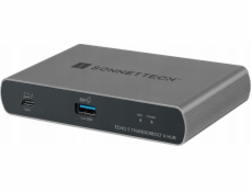 Sonnet Echo 5 Thunderbolt 4 Hub, dokovací stanice (stříbrná/černá)