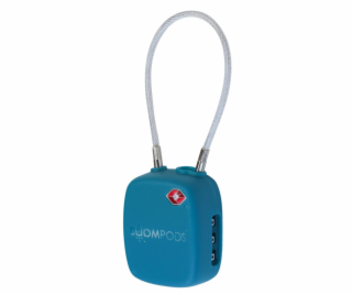 Boompods LOCK TSA Bag Tracker Ocean Blue